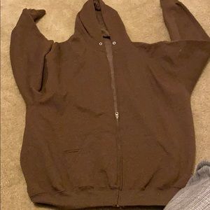 Zip up hoodie